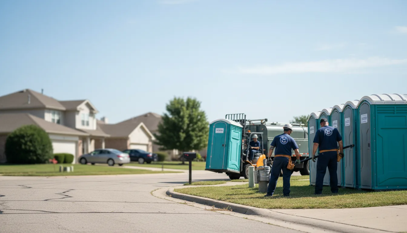 Porta Potty Rental in Tell, TX near me